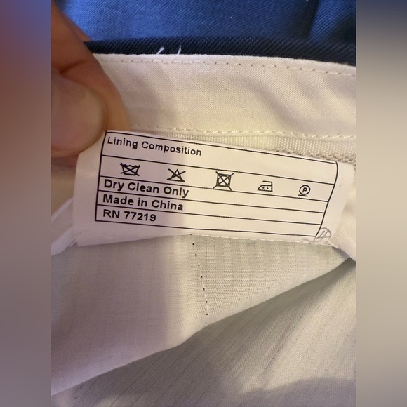 JOE Joseph Abboud Slim Fit Suitnew with tag customized 36S blue formal - Picture 8 of 16